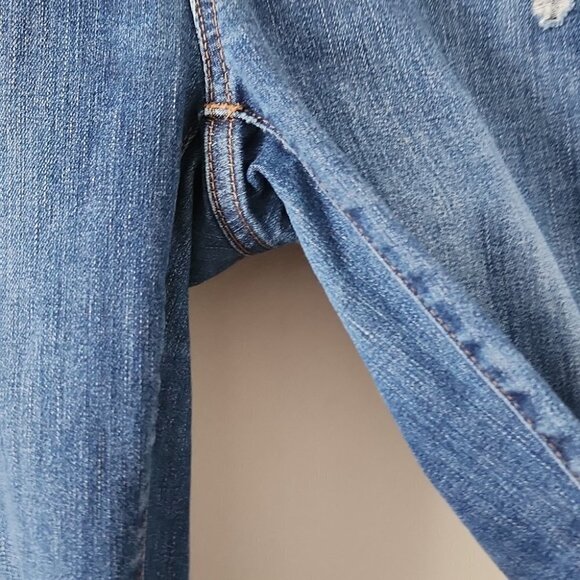 MADEWELL | 10" High Rise Skinny Jeans in Dewitt Wash Button Fly Size 25 - Picture 6 of 7